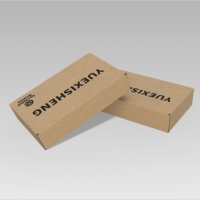Boîte d'expédition en gros avec impression personnalisée et fermeture auto-adhésive pour emballage de boutique en ligne, boîte d'expédition scellable sur mesure OEM ODM