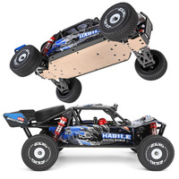 WLtoys 124018 Voiture électrique 4x4 Buggy du désert 2.4G 1:12 Métal Tout-terrain Explorer Vitesse Camion des dunes (55 km/h)
