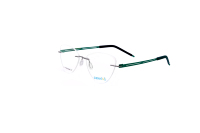 Superovo 2025 Gafas Ópticas de Lujo Unisex con Montura de Titanio sin Aro, Ligeras, Ovaladas, Doradas, Hechas a Mano, Diseño de Moda para Uso Diario