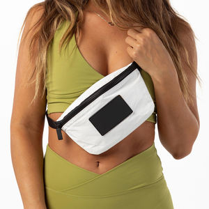 Kustom ringan tahan air berlari kertas Dupont selempang sabuk Travel tas pinggul pinggang Tyvek Fanny Pack - Product Image 1