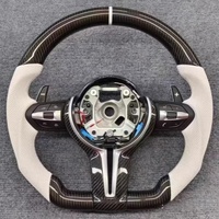 Volant en fibre de carbone pour BMW F10 F30 F80 E60 E90 E92 F01 F11 F20 F22 F30 F35 F31 E70 E71 F15 F16 M5 M3 M4 F82 Series