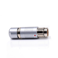 Connecteur Circulaire Étanche IP67 Série 3F 2 Broches 7 Broches Compatible, Mâle BNC Femelle, Vis en Cuivre pour Machines Industrielles
