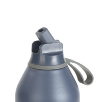 Bouteille d'eau sport en acier inoxydable isolée sous vide de 32 oz avec logo personnalisé, design classique pour la salle de sport et le camping