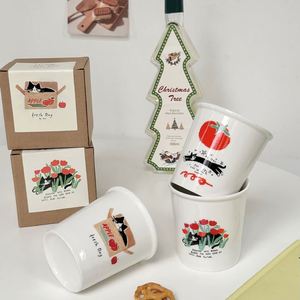 Tazza da <span class=keywords><strong>Caffè</strong></span> in Ceramica <span class=keywords><strong>Senza</strong></span> Manico dal Design Grazioso - Product Image 1