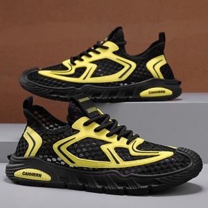 <span class=keywords><strong>Chaussures</strong></span> de marche pour hommes à maille large et ajourée, polyvalentes, tendance, décontractées, <span class=keywords><strong>chaussures</strong></span> de sport, <span class=keywords><strong>chaussures</strong></span> de course pour hommes - Product Image 3