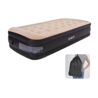 Matelas gonflable Avenli, très vendu, taille double, pour intérieur et extérieur, avec pompe intégrée pour une utilisation en intérieur