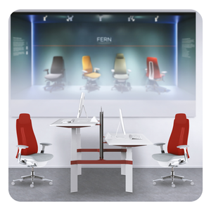 Estructura de Escritorio de Pie Moderna ZGO con 4 Patas y Motores Dobles, Diseño Inteligente para Dormitorio, Doble la Producción, Doble la Diversión - Product Image 4