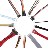 Kabel Harness JST Electrical Xh Xhb-2 Xh-2y 2.5 2.54 mm 2.54mm Jst-xh 6 Pin dan Soket Crimp Konektor Betina untuk Kabel Kawat ke Papan