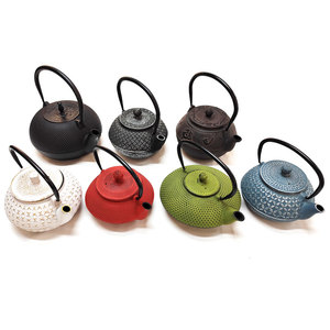 <span class=keywords><strong>Debien</strong></span> Vintage – Théière et services à café en fonte écologique de style Japandi, colorés sur mesure, 1L/1,8L - Product Image 6
