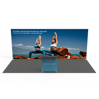 ADMAX – Nouvelle structure modulaire pliable, légère, écologique et portable 10x20, sans outil, prête pour la sublimation, étanche, pour le commerce