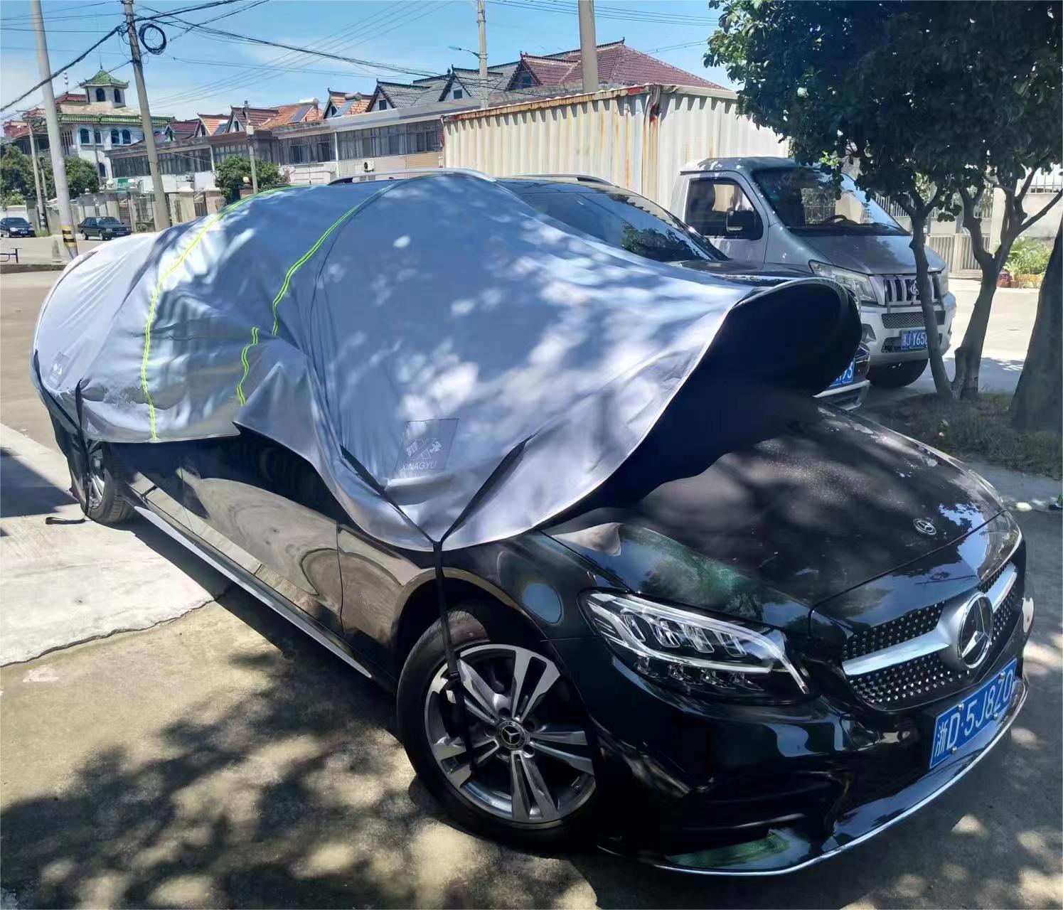 Складной автомобильный Зонт с логотипом на заказ