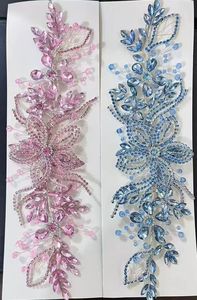 Nouvelle épingle à cheveux artisanale en strass pour demoiselles d'honneur - Serre-tête style chaîne à griffes et accessoires de robe pour robes de mariée - Product Image 3