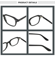 Monture de lunettes élégante en acétate, anti-lumière bleue, monture de lunettes de créateur, lunettes optiques pour femmes