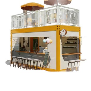 Contenedor de Acero Colorido HangKangCM para Puestos de Mercado Nocturno y Uso Comercial para Celebridades de Internet - Tienda de Té con Leche y Café - Product Image 1