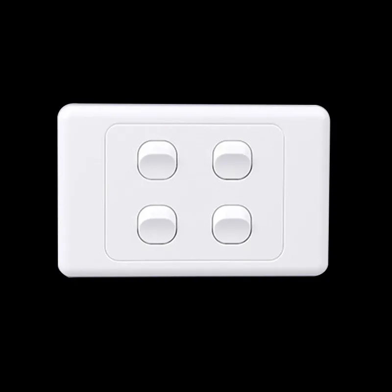 Australian Standard Switch Power Electrical Light Switch Socket Double Power Points