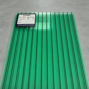 Panneaux alvéolaires en polycarbonate <span class=keywords><strong>transparent</strong></span> anti-UV de 4 mm, 6 mm, 8 mm, 10 mm pour toiture – Plaques PC creuses pour protection solaire - Product Image 1