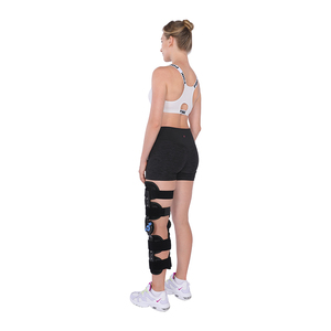 Tutore Ginocchio Regolabile TJ-KM003 con Cerniera e Protezione Tibiale - Ingrosso Fabbrica per Cura Articolare e Protezione Imbottita del Ginocchio - Product Image 6