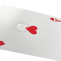 Cartes de poker personnalisées de qualité casino Deskjoy, impression plastique, cartes à jouer CMYK, vente en gros, cartes à jouer en PVC imperméables