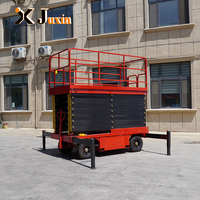 Plateforme d'échafaudage mobile sur mesure multi-tonnes, vente en gros d'usine, table élévatrice à ciseaux mobile certifiée CE ISO, élévateurs hydrauliques