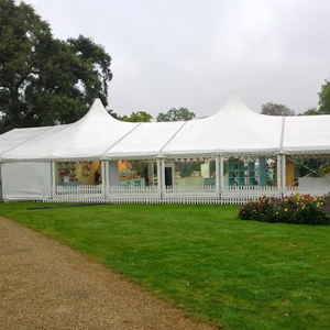 Tentes de réception pour événements, mariages et fêtes, en aluminium blanc PVC, grande portée, 25x30 20x40 - Product Image 2