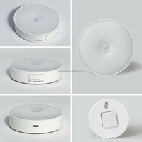 Veilleuse LED intelligente Creative Home Cabinet Lampe de chevet avec recharge USB Veilleuse à induction pour le corps humain