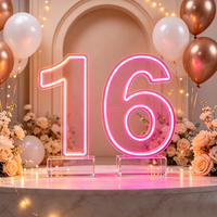 Offre Spéciale – Lettres Géantes LED RGB de 0,9m à 1,5m – Enseignes Lumineuses, Chiffres pour Mariages, Décorations d'Événements, Fêtes, Commerces, Centres Commerciaux, Extérieur