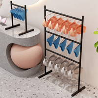 Étagère de présentation murale en métal à 4 niveaux avec bande transporteuse pour magasin de sous-vêtements, idéale pour soutiens-gorge, chaussettes et vêtements de sol