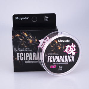 Filo da Pesca di Alta Qualità, Resistente all'Abrasione, in Fluorocarbonio e Fibra di Carbonio, Rosa, 100M, per Esche, Affondante, per Pesca al Bass in Fiume - Product Image 3
