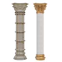 Forme spirale décorative en plastique Moule pour colonne ronde en béton Colonne Colonne Coulée Maison en ciment poteau décoratif Formulaires préfabriqués