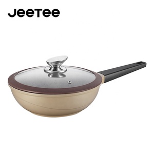 Hogar saludable fundición revuelva freír de calidad superior de aluminio antiadherente <span class=keywords><strong>wok</strong></span> - Product Image 1