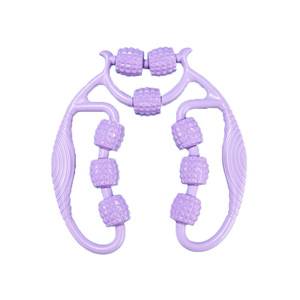 Rouleau de massage circulaire pour les jambes avec boules de massage pour amincir les mollets et la relaxation, équipement de yoga, style 1 - Product Image 2