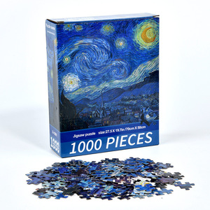 Candy House Puzzle en papier en forme <span class=keywords><strong>de</strong></span> X <span class=keywords><strong>de</strong></span> 1000 pièces, Bestseller transfrontalier ; Jouet anti-stress <span class=keywords><strong>de</strong></span> difficulté élevée pour filles - Product Image 1