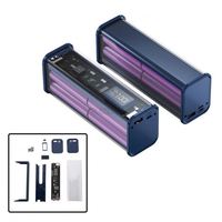 Kits DIY Boîtier de Power Bank 8 Sections 18650 Coque d'Alimentation Mobile PD22.5W Coque Transparente Mecha DIY Power Bank
