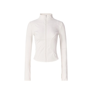 Chaqueta Deportiva Super Ajustada y Reductora para <span class=keywords><strong>Mujer</strong></span>, Ropa de Yoga de Secado Rápido, para Deportes al Aire Libre, Running, Pilates y Fitness - Product Image 4