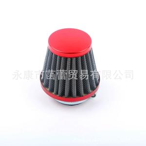 ไส้กรองอากาศอะลูมิเนียมเคลือบสีแบบใหม่สำหรับรถจักรยานยนต์ รถออฟโรด และรถเอทีวี ทำจากกระดาษและอะลูมิเนียม - Product Image 1