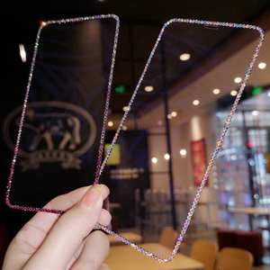 فاخر ثلاثي الأبعاد ألماس لامع لهاتف هاتف الذكي لهاتف أيفون 5D من الزجاج المقسى بلينغ - Product Image 3