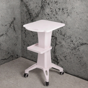 Chariot de rangement à roulettes moderne en plastique Bonnie Beauty pour salon de beauté commercial, salle de sport et spa - Product Image 3