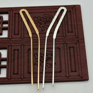 กิ๊บติดผมสไตล์โบราณ ทอง เงิน ชุบทองแดง สำหรับฮั่นฝู ใช้ได้ทุกวัน - Product Image 1