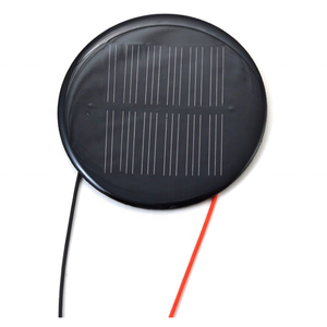<span class=keywords><strong>Panneau</strong></span> <span class=keywords><strong>solaire</strong></span> circulaire rond personnalisé <span class=keywords><strong>3V</strong></span>/5V/9V/12V - Product Image 2
