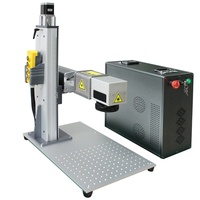 Máquina de Marcado Láser de Fibra 3D 2.5D Jpt Raycus 50W/60W/100W, Fácil de Operar, Enfriamiento por Aire, Grabado de Metales, Joyas y Piedras, Nueva LAS