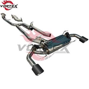 Vortex High Performance SS304 Stainless Steel 1.5mm <b>Mirror</b> Polished Catback Exhaust System for Alfa Romeo Giulia 2.0T - Product Image 2