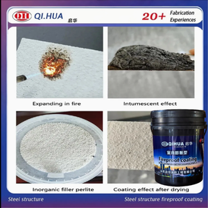 Revestimiento ignífugo intumescente para estructuras <span class=keywords><strong>de</strong></span> acero, pintura resistente al fuego para interiores, proveedor mayorista, fábrica <span class=keywords><strong>de</strong></span> China, alta calidad - Product Image 2