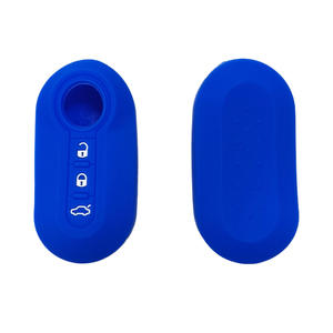 Cover in Silicone per Chiave <span class=keywords><strong>Auto</strong></span> Compatibile con <span class=keywords><strong>Fiat</strong></span> 500 Ducato Panda <span class=keywords><strong>Bravo</strong></span> 2 Lancia Musa Grande Punto <span class=keywords><strong>Accessori</strong></span> per Chiavi <span class=keywords><strong>Auto</strong></span> - Product Image 5