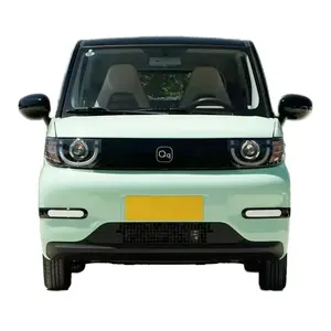 The latest Chery QQ ice cream pure electric new energy vehicle 4 seats 170km edition.