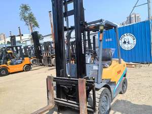 Chariot élévateur d'occasion TCM FD40 4 tonnes, origine Japon, moteur Isuzu et boîte de vitesses, alimenté au carburant, testé et certifié, vente chaude - Product Image 6