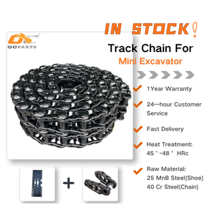 Chaîne de chenilles d'excavatrice Worthpart pour Kobelco, Hitachi, Komatsu Ex200, Ex200-<span class=keywords><strong>3</strong></span>, Sk200, Pc20, Pc75, Pc300, D31, R200, R220-<span class=keywords><strong>9</strong></span> - Product Image 1