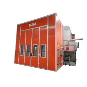 7.5 KW big power fan motor car spray booth for painting care LX-8 with ce approval