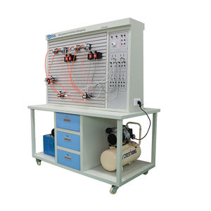 Banco de Trabajo de Entrenamiento Neumático e Hidráulico Controlado por PLC, Equipo Educativo, Equipo de Laboratorio, Equipo de Entrenamiento en Mecatrónica - Product Image 4