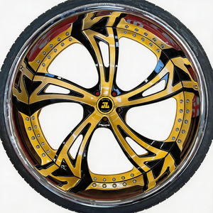 ล้อฟอร์จ JZ Custom แบบ 2 ชิ้น 3 ชิ้น หลายสี หน้าล้อแบบ Deep Dish ขนาด 18 20 21 22 23 24 25 26 นิ้ว - Product Image 1