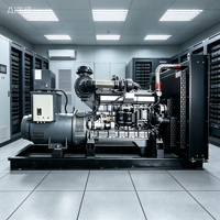 Générateur diesel silencieux haute performance à démarrage automatique 50/60Hz, résistant aux intempéries, type ouvert, ATS pour les secours d'urgence